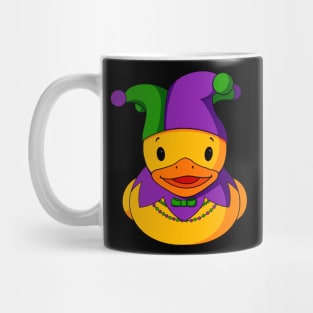 Mardi Gras Hat Rubber Duck Mug